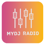 logo ραδιοφωνικού σταθμού Mydj.gr