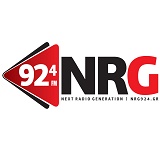logo ραδιοφωνικού σταθμού NRG