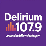 logo ραδιοφωνικού σταθμού Delirium 107.9