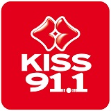 logo ραδιοφωνικού σταθμού Kiss FM