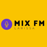 logo ραδιοφωνικού σταθμού MIX Λάρισας