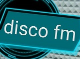 logo ραδιοφωνικού σταθμού Disco FM