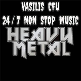 logo ραδιοφωνικού σταθμού Vasilis Cfu Heavy Metal & Rock
