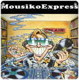 logo ραδιοφωνικού σταθμού Mουσικό Express