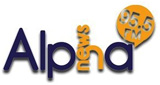 logo ραδιοφωνικού σταθμού ALPHA News