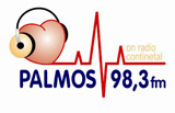 logo ραδιοφωνικού σταθμού Palmos Κεφαλλονιάς