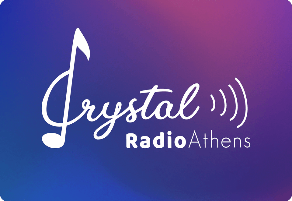 logo ραδιοφωνικού σταθμού Crystal Radio Athens