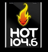 logo ραδιοφωνικού σταθμού Hot FM