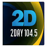 logo ραδιοφωνικού σταθμού 2DAY