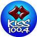 logo ραδιοφωνικού σταθμού Kiss FM Κεντρικής Ελλάδας