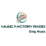 logo ραδιοφωνικού σταθμού Music Factory Radio