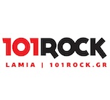 logo ραδιοφωνικού σταθμού 101 ROCK