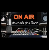 logo ραδιοφωνικού σταθμού Ράδιο Αντένα Αίγινα