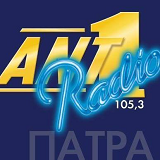 logo ραδιοφωνικού σταθμού ΑΝΤ1 Πάτρας