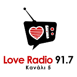 logo ραδιοφωνικού σταθμού Κανάλι 5 Love Radio
