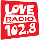 logo ραδιοφωνικού σταθμού Love Radio Κρήτης