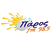 logo ραδιοφωνικού σταθμού Πάρος FM
