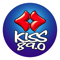 logo ραδιοφωνικού σταθμού Kiss FM Κύπρου