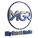 logo ραδιοφωνικού σταθμού My Greek Radio