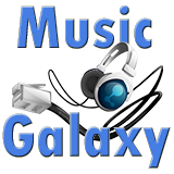 logo ραδιοφωνικού σταθμού Music Galaxy