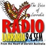 logo ραδιοφωνικού σταθμού Radio Larrakia