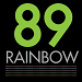 logo ραδιοφωνικού σταθμού 89 Rainbow