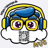 logo ραδιοφωνικού σταθμού Radio Akou+