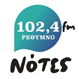 logo ραδιοφωνικού σταθμού Νότες