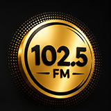 logo ραδιοφωνικού σταθμού 102.5 FM