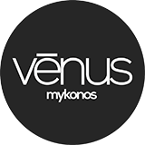 logo ραδιοφωνικού σταθμού Venus Mykonos