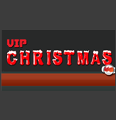 logo ραδιοφωνικού σταθμού VIPradio Christmas