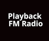 logo ραδιοφωνικού σταθμού Playback FM