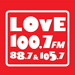 logo ραδιοφωνικού σταθμού Love FM