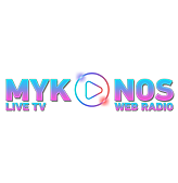 logo ραδιοφωνικού σταθμού Mykonos LiveTV Radio
