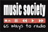 logo ραδιοφωνικού σταθμού Music Society