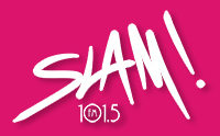 logo ραδιοφωνικού σταθμού Slam