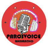 logo ραδιοφωνικού σταθμού Paros Voice