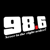logo ραδιοφωνικού σταθμού 98.6