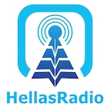 logo ραδιοφωνικού σταθμού HellasRadio