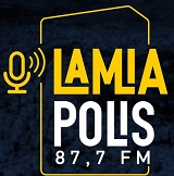 logo ραδιοφωνικού σταθμού Lamia Polis